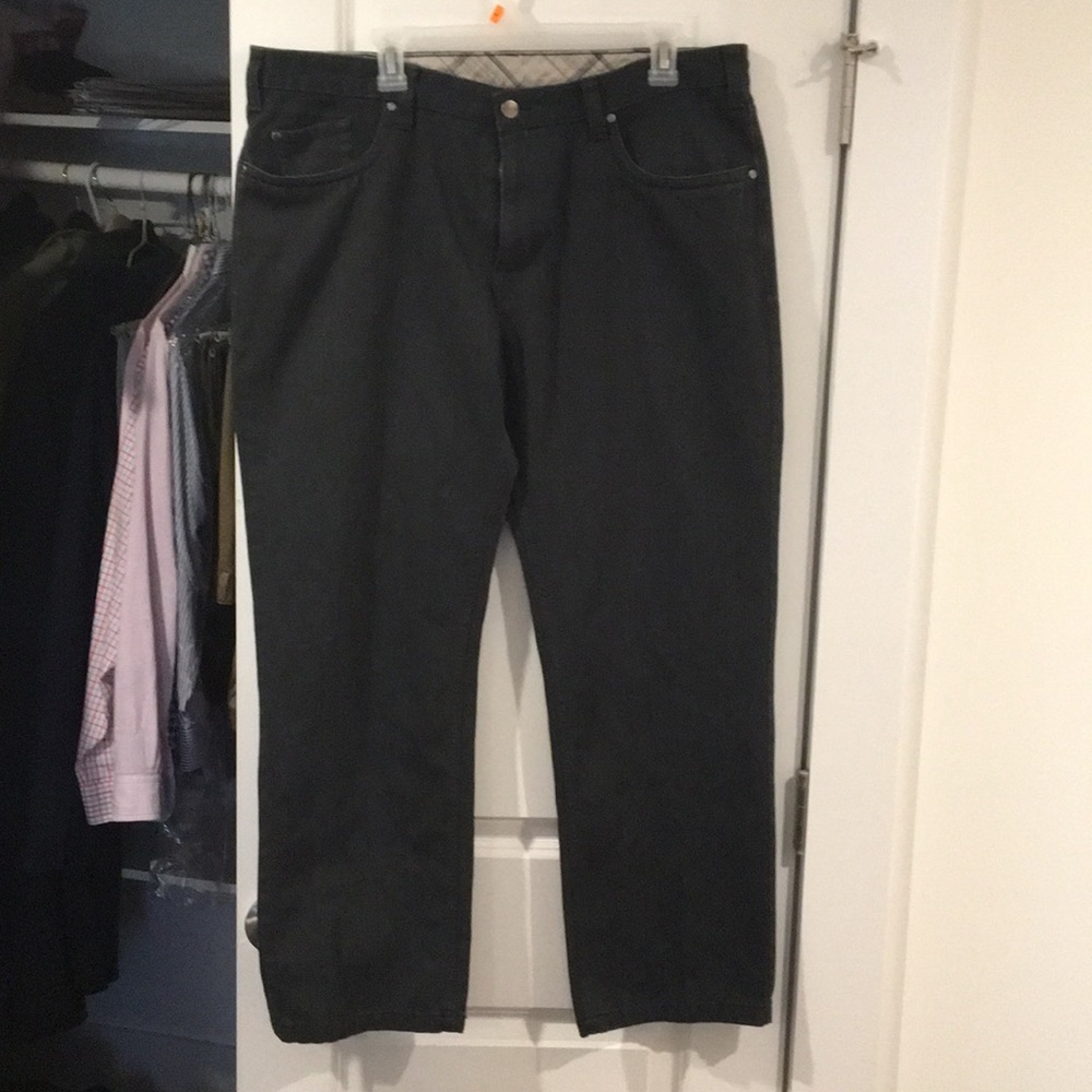 Kenneth cole gray cotton jeans. 38x30. Great look!